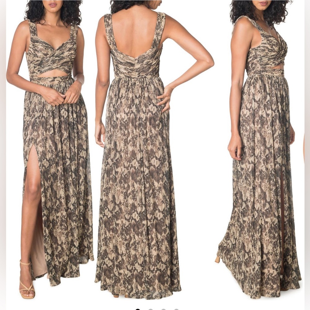 Dress the population evening dress